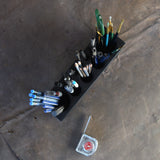 Blackened Desk Caddy Organizer
