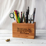 Medium Desk Caddy with Quote