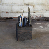 Blackened Desk Caddy Organizer