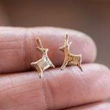 Foundlings Earrings: Alder (Unicorn)