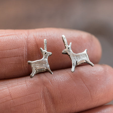 Goat earrings hot sale