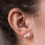 Foundlings Earrings: Talia (Dog)