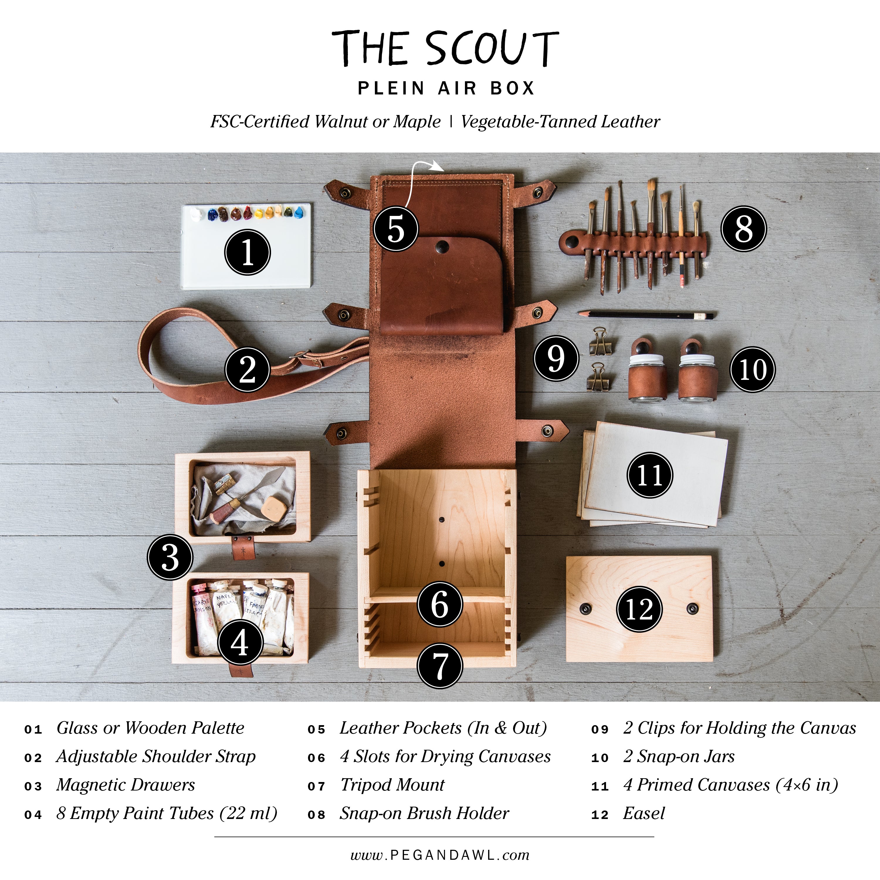The Scout Plein Air Box
