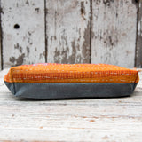 Maker Pouch with Vintage Repaired Kantha: Gertrude
