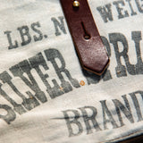 Standard Tote with Vintage Canvas: Silver Springs