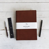 Companion Journal with 1800s Textile: Leofa