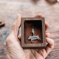Foundlings Necklace: Fern (Tapir)
