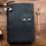 Companion Hand-Bound Tin Type Journal: Louisa + Bertram