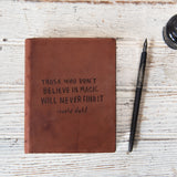 The Harper Journal (Brown) with Quote