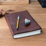 Companion Journal with 1800s Textile: Leofa