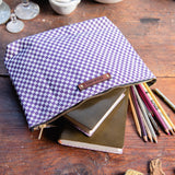 Pocket Journal with Vintage Dept. Store Deadstock: Violetta