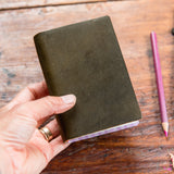 Pocket Journal with Vintage Dept. Store Deadstock: Violetta