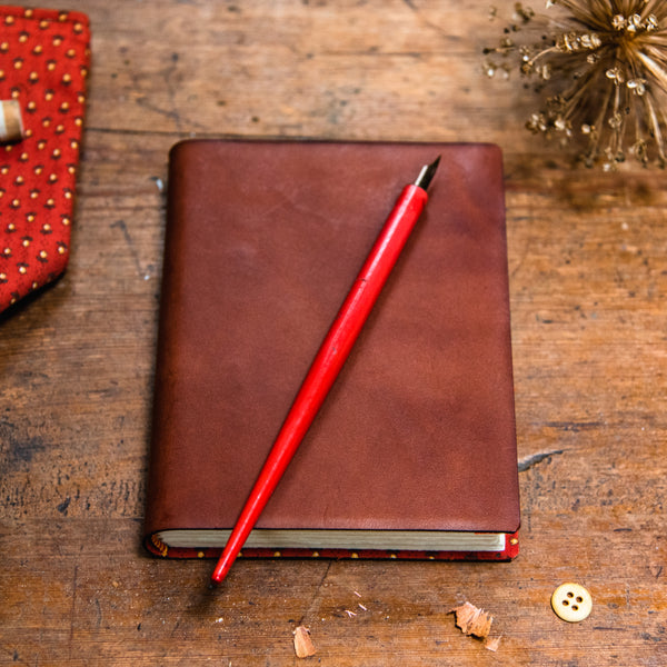 Standard Journal with 1940s Textile: Orah
