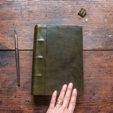 Carson Hand-Bound Leather Tome (Green)