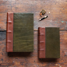 Carson Hand-Bound Leather Tome (Green)