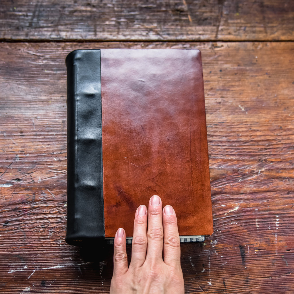 Hand-Bound Leather Tome