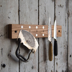 Mess Hall Knife Rack with Numbers