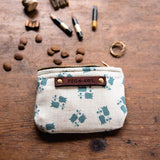 Spender Pouch with Vintage Feedsack: Maude