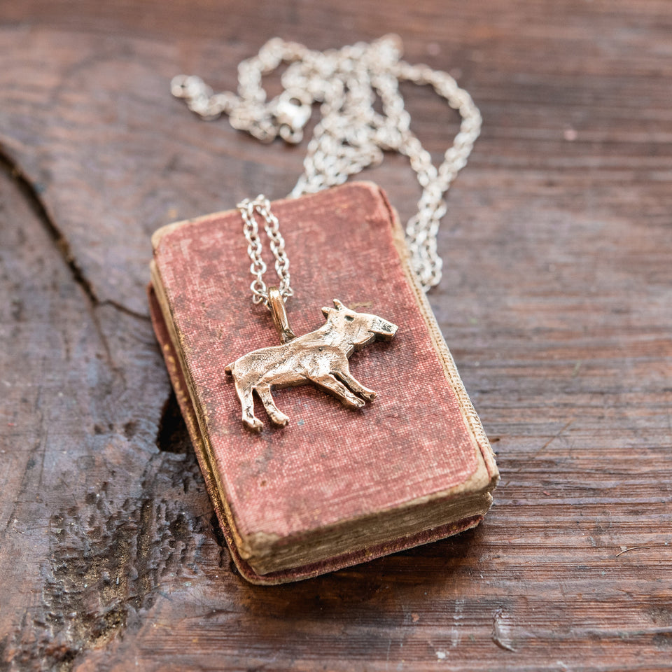 Foundlings Necklace: Fern (Tapir)