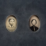 Companion Hand-Bound Tin Type Journal: Pepper + Olive