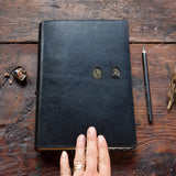 Companion Hand-Bound Tin Type Journal: Pepper + Olive