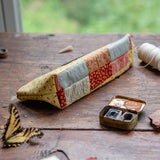 Drafter Pouch with Late 1800s Quilt: Amelia