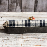Drafter Pouch with 1800s Homespun: Edward