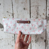 Drafter Pouch with Early 1900s Anchor Print: Haven