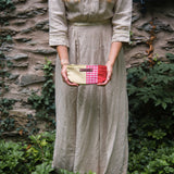Essentials Pouch with Vintage Textile Mashup: Birgitta