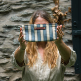 Essentials Pouch with Antique Ticking: Claudi