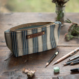 Essentials Pouch with 1800s Ticking: Eugene