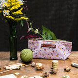 Essentials Pouch with 1930s Textile: Malke