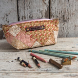 Essentials Pouch with Late 1800s Quilt: Pearl No. 1