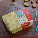 Keeper Pouch with Late 1800s Quilt: Amelia No. 1