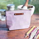 Keeper Pouch with Vintage Dept. Store Deadstock: Violetta