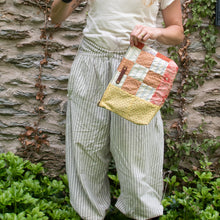 Maker Pouch with Late 1800s Quilt: Amelia No. 2