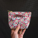 Saver Pouch with 1930s Textile: Noa