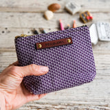 Saver Pouch with 1980s Vintage Cotton: Willa