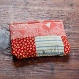 Spender Pouch with Late 1800s Quilt: Amelia No. 1