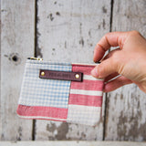 Spender Pouch with Early 1900s Quilt Block: Honor