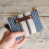 Spender Pouch with Early 1900s Ticking: Malcolm