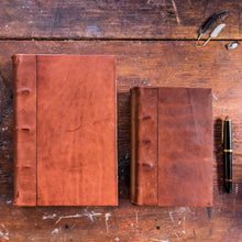Harper Hand-Bound Leather Tome (Brown)