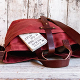 Autumn Colors: Waxed Canvas Tote