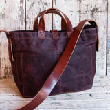 Autumn Colors: Waxed Canvas Tote