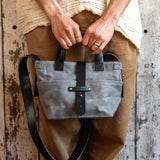 Autumn Colors: Mini Waxed Canvas Tote