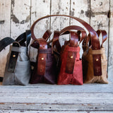 Autumn Colors: Mini Waxed Canvas Tote