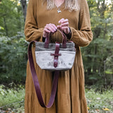 Mini Tote with Vintage Canvas: Ranger