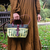 Mini Tote with Vintage Canvas: Timothy