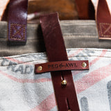 Standard Tote with Vintage Canvas: Pigeon