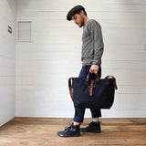 Large Waxed Canvas Tote without Zipper
